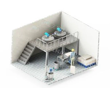 Mesin Pengaduk Kosmetik