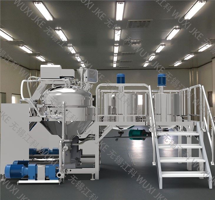 Mixer Pengemulsi Pengemulsi Vakum Mayones