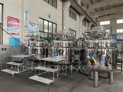 Tangki Pencampur Vakum 200L